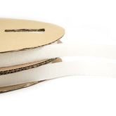 Klittenband rol 25m haak en lus 20mm breed wit Klittenband KLTB - 25M - HL - 20 - WIT